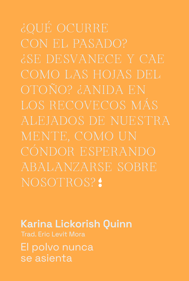 El polvo nunca se asienta