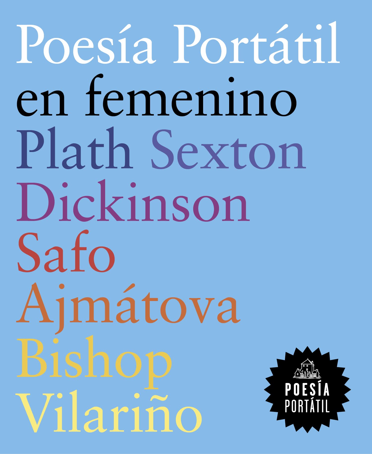 Poesía portátil en femenino (Kindle Edition)