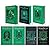 Harry Potter House Slytherin Series 7 Books Collection Set By J.K. Rowling (Philosopher's Stone, Chamber of Secrets, Prisoner of Azkaban, Goblet of Fire, Order of The Phoenix & More)