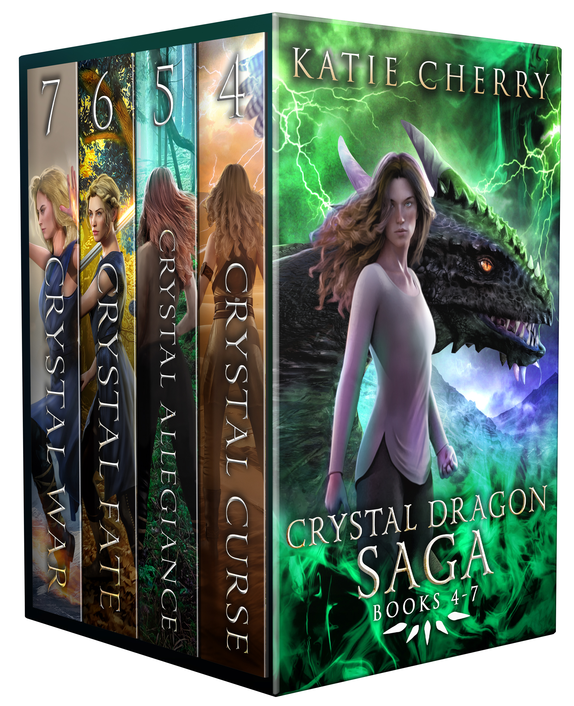The Crystal Dragon Saga: Books 4-7
