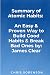 Summary Of Atomic Habit by Chris Sorenson