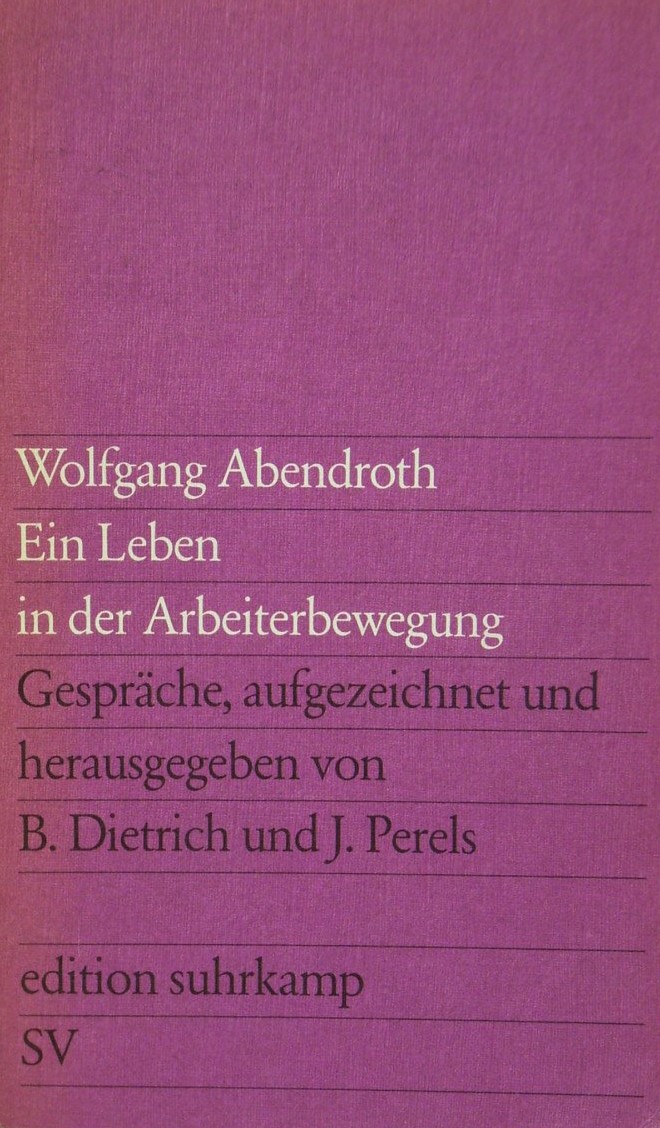 Ein Leben in der Arbeiterbewegung