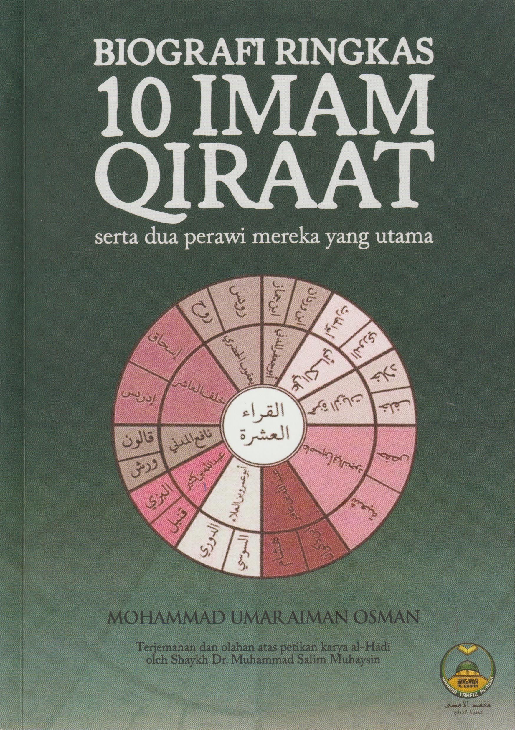 Biografi Ringkas 10 Imam Qiraat Serta Dua Perawi Mereka Yang Utama