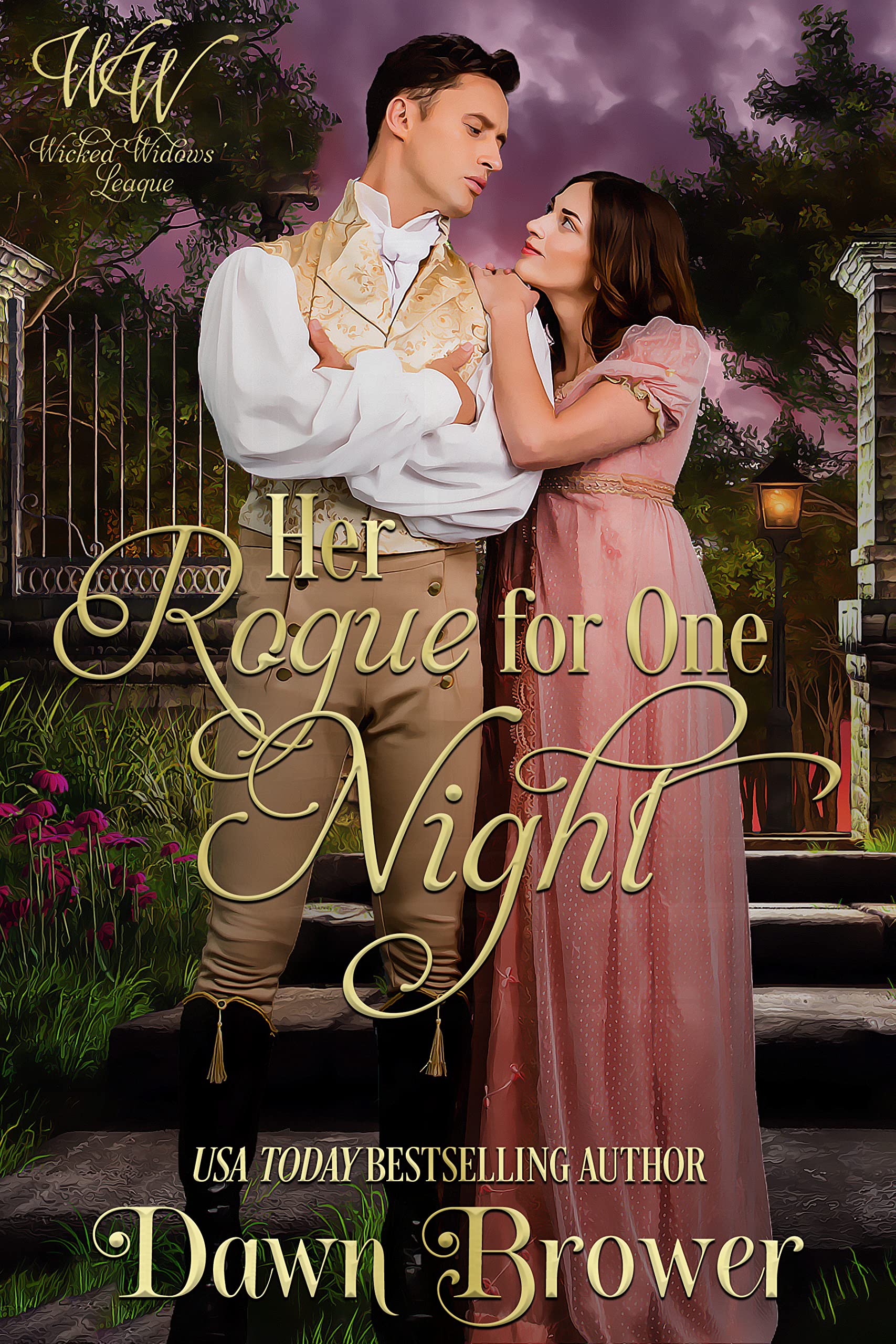 Her Rogue for One Night (Wicked Widows' League, #2)