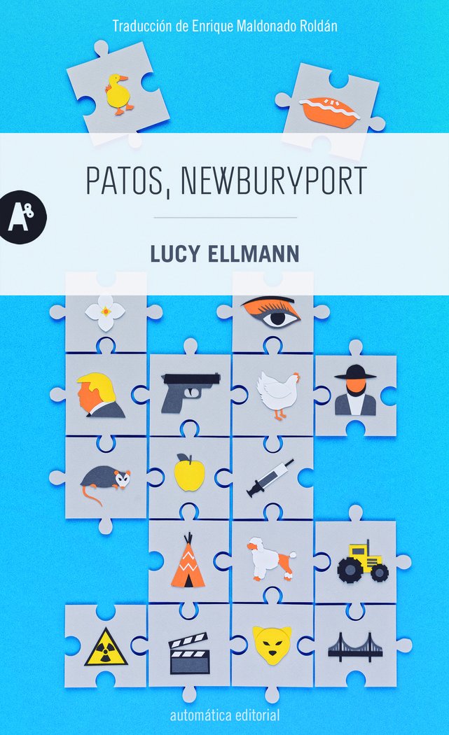 Portada de Patos, Newburyport, de Lucy Ellmann