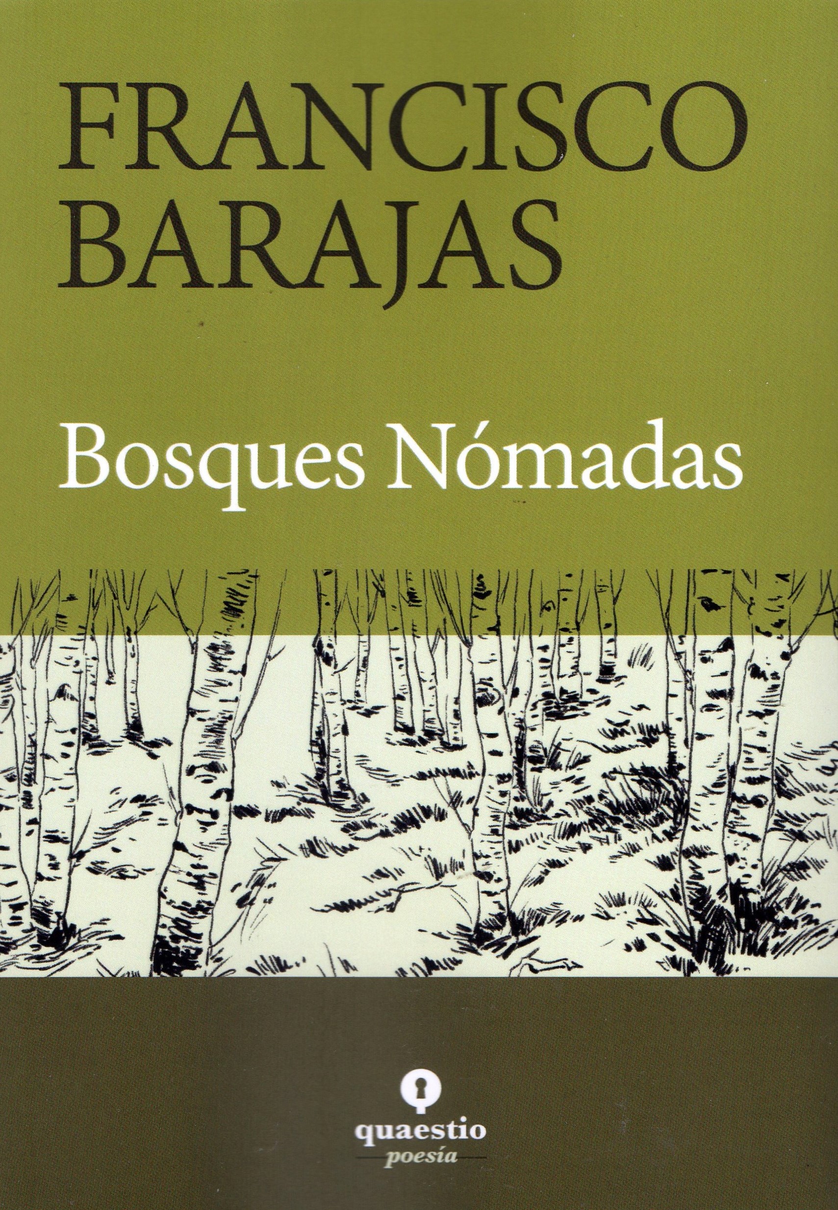 Portada de Bosques nómadas, de Francisco Barajas