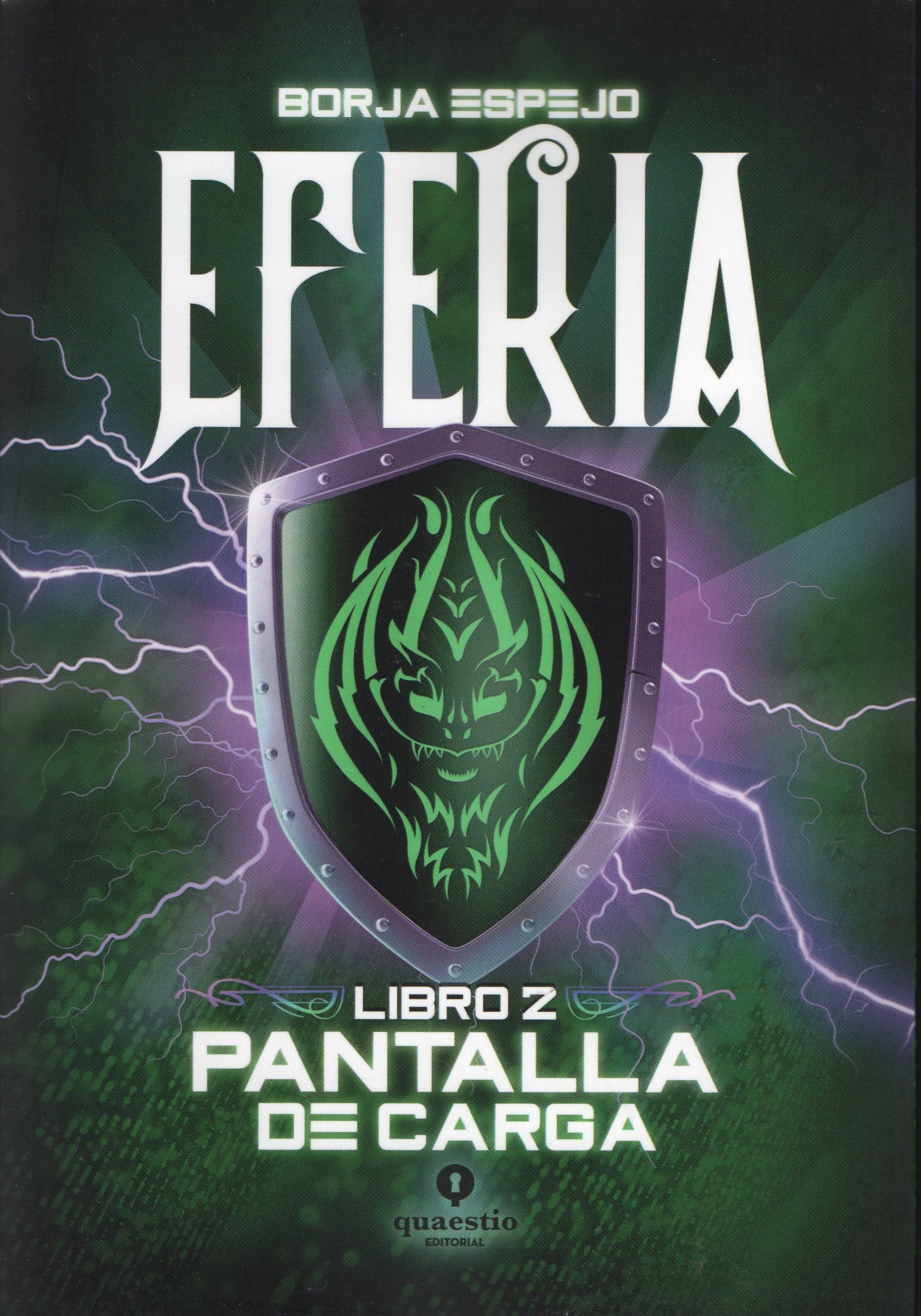 Portada de Eferia II: Pantalla de carga, de Borja Espejo