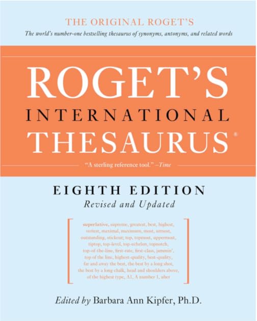 Roget's International Thesaurus, 8th Edition