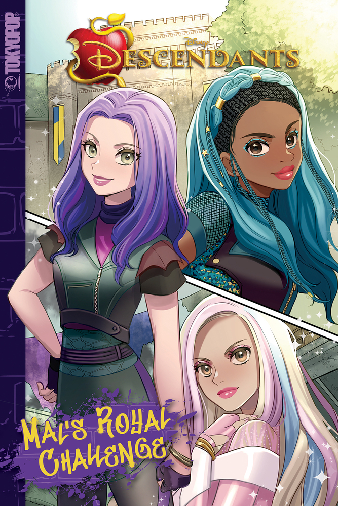 Disney Manga Descendants Mal S Royal Challenge By Jason Muell