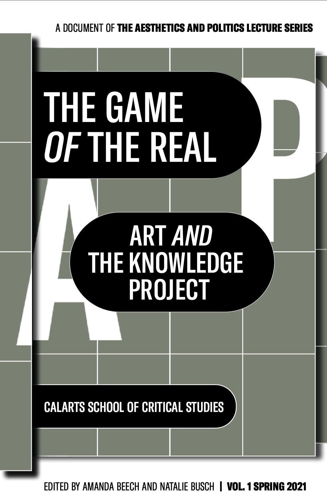 The Game of the Real: Art and the Knowledge Project