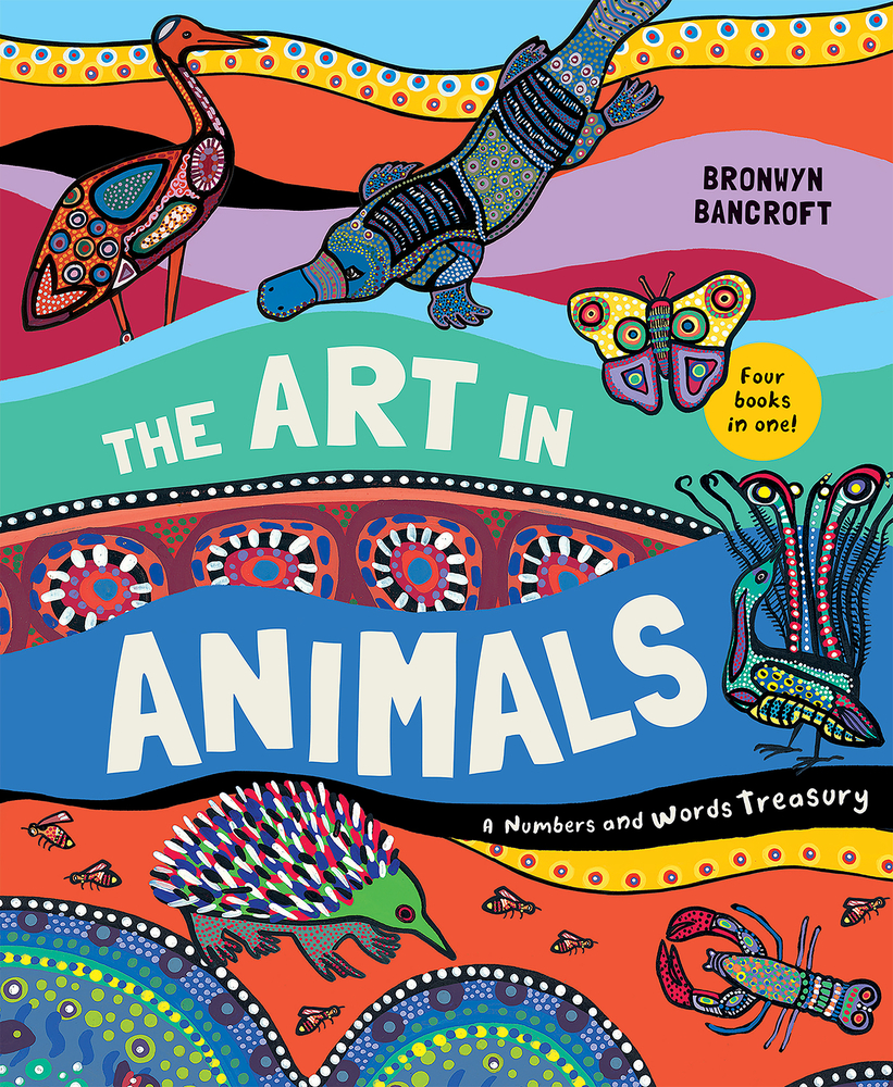 The Art in Animals: A Numbers and Words Treasury (Hardcover)