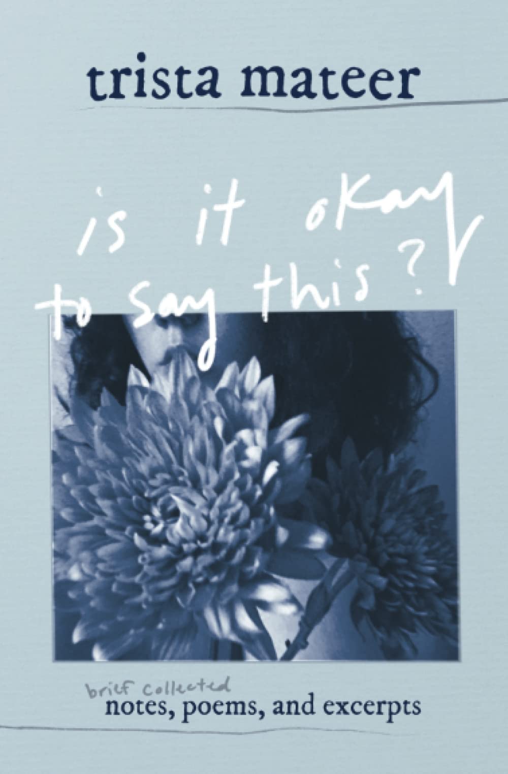 is it okay to say this?: brief collected notes, poems, and excerpts (Paperback)