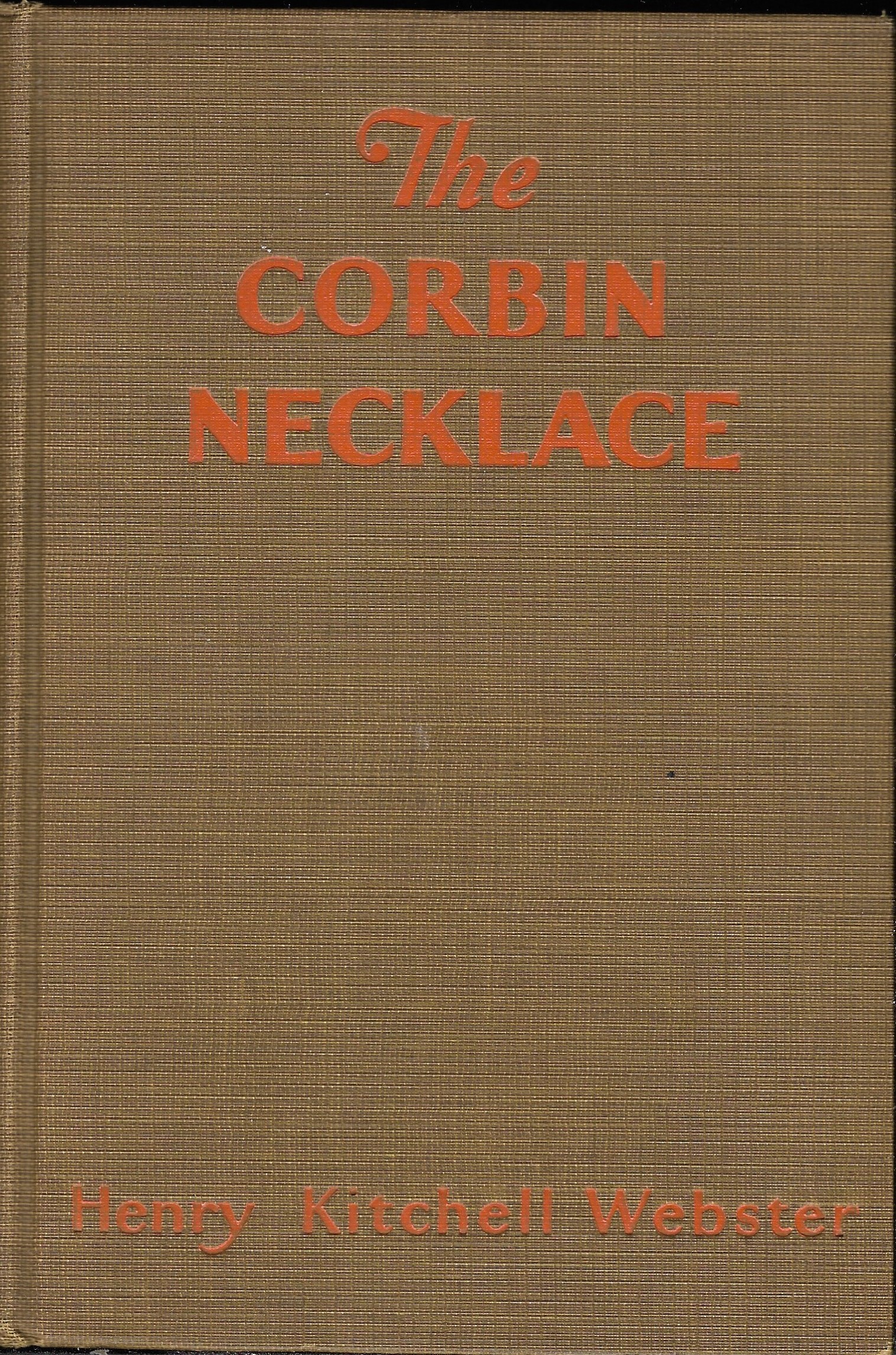The Corbin Necklace (Hardcover)
