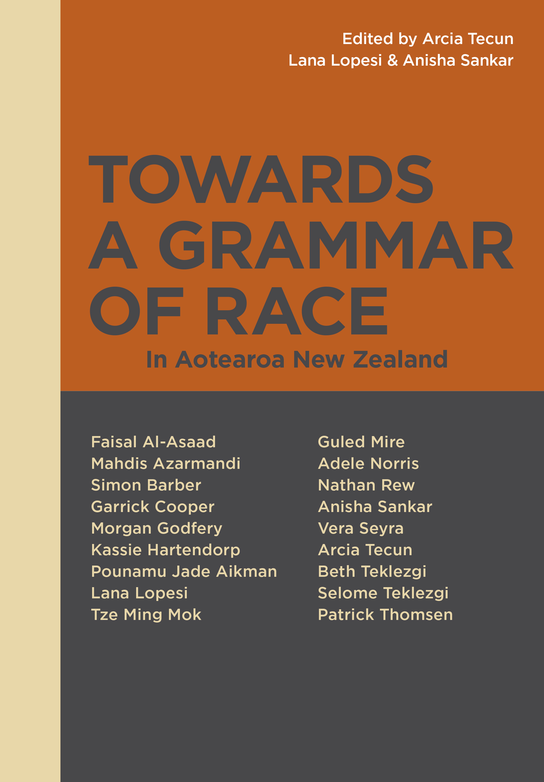 Towards a Grammar of Race In Aotearoa New Zealand (Paperback)