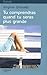 TU COMPRENDRAS QUAND TU SERAS PLUS GRANDE by Grimaldi