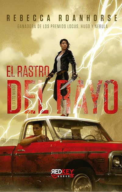 Portada de El rastro del rayo, de Rebecca Roanhorse