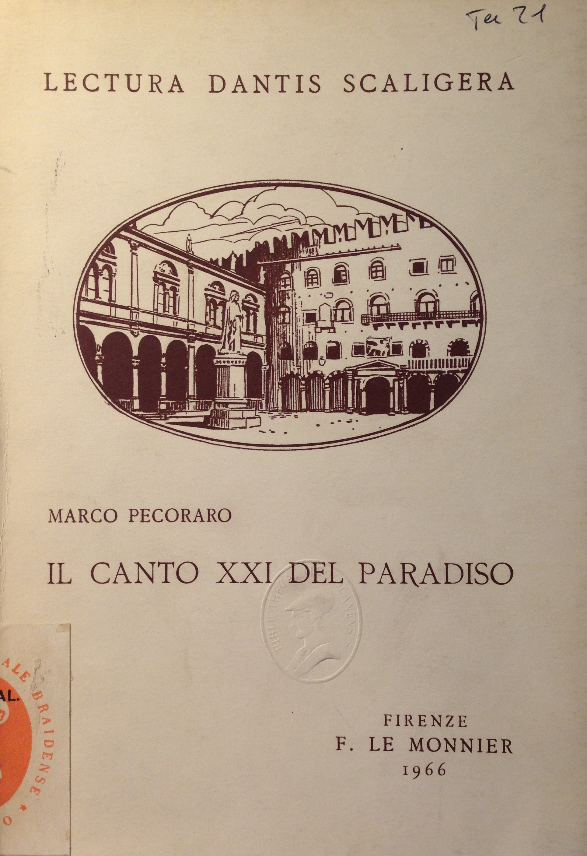 Il canto XXI del Paradiso