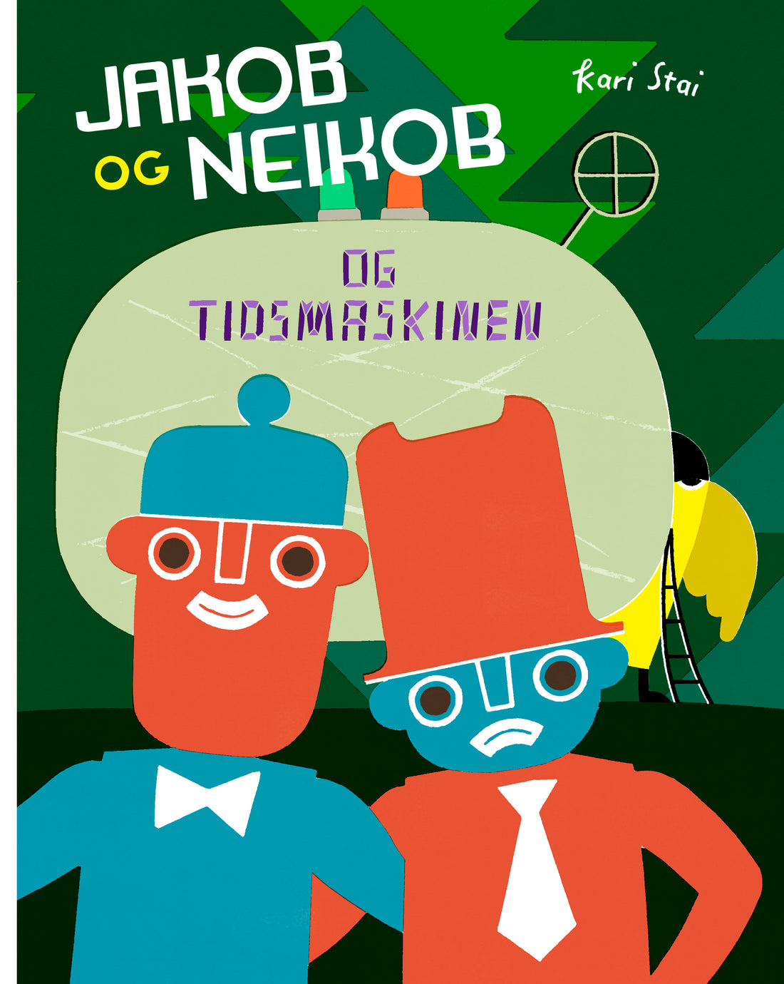 Jakob og Neikob og tidsmaskinen (Jakob og Neikob, #7)