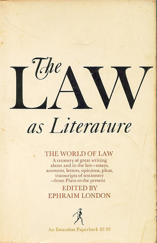 The Law as Literature