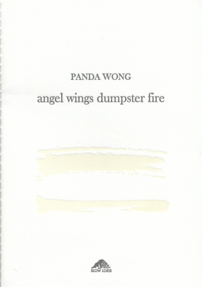 angel wings dumpster fire