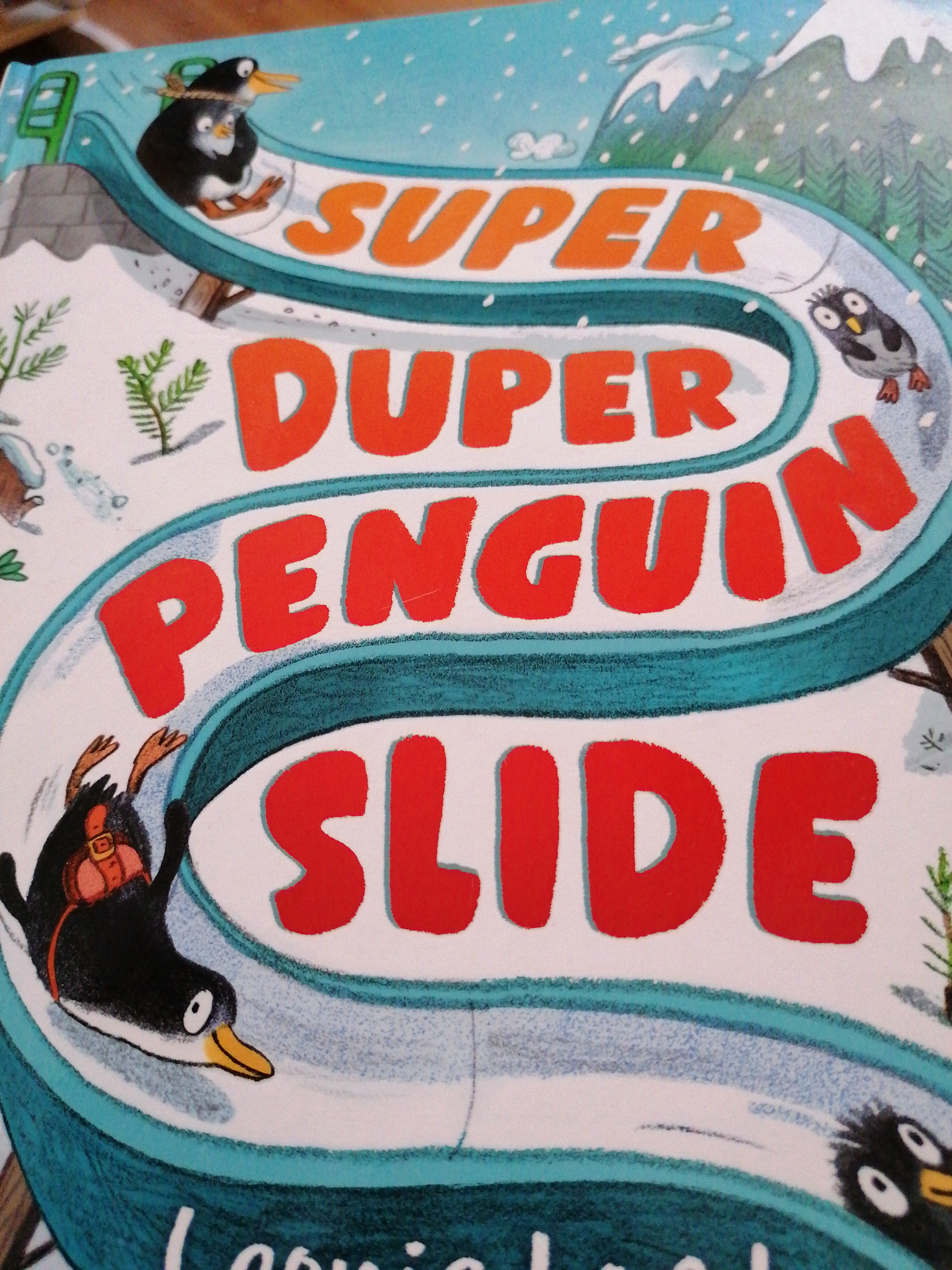 Super duper penguin slide