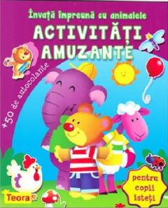 Învață împreună cu animalele: Activități amuzante (Paperback)