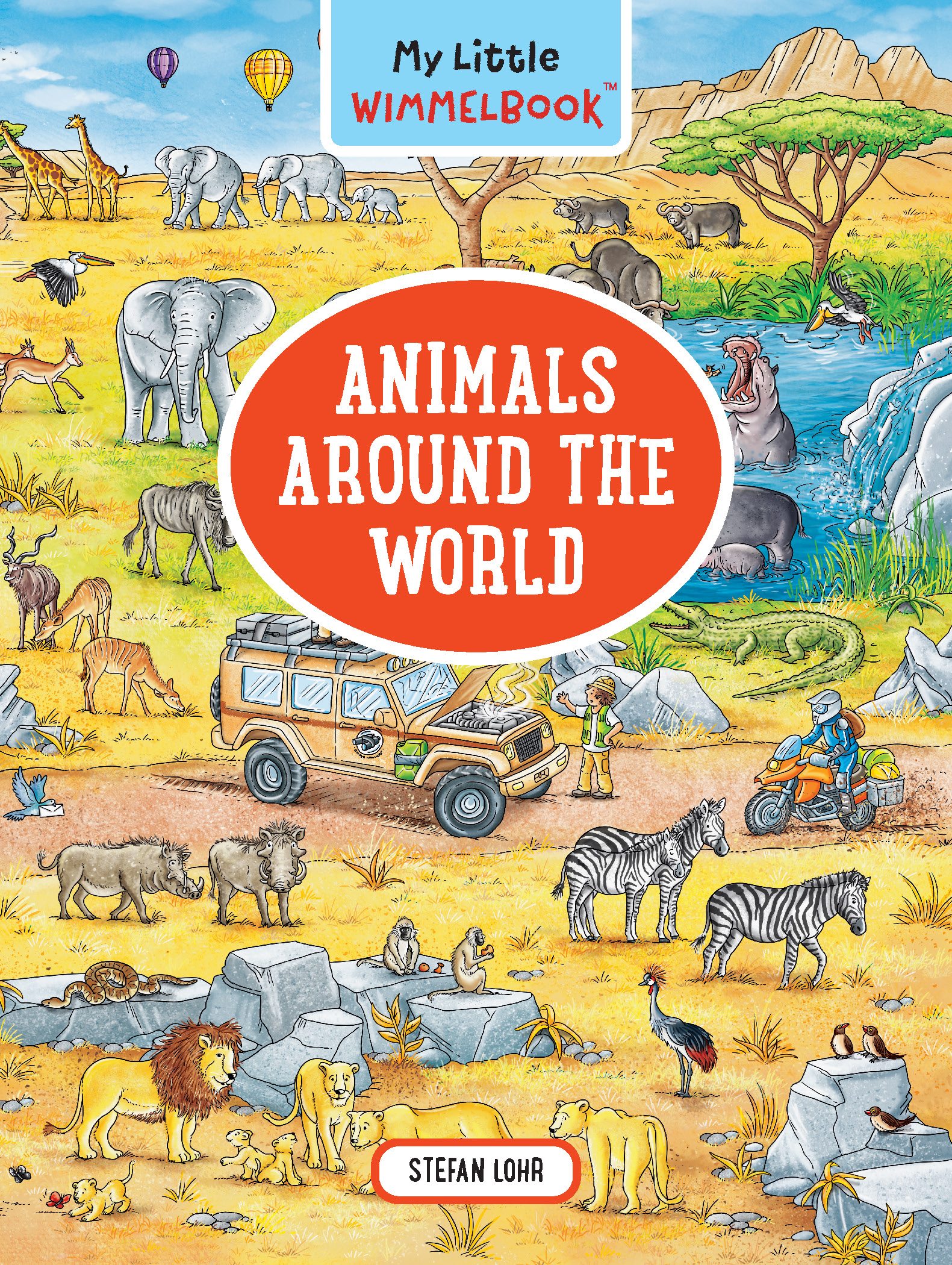 My Little Wimmelbook®―Animals Around the World: A Look-and-Find Book (Kids Tell the Story) (My Big Wimmelbooks)