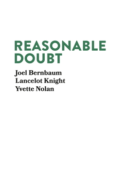 Reasonable Doubt (Paperback)