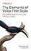 The Elements of Voice First Style by Ahmed Bouzid The Elements of Voice First Style by Ahmed Bouzid