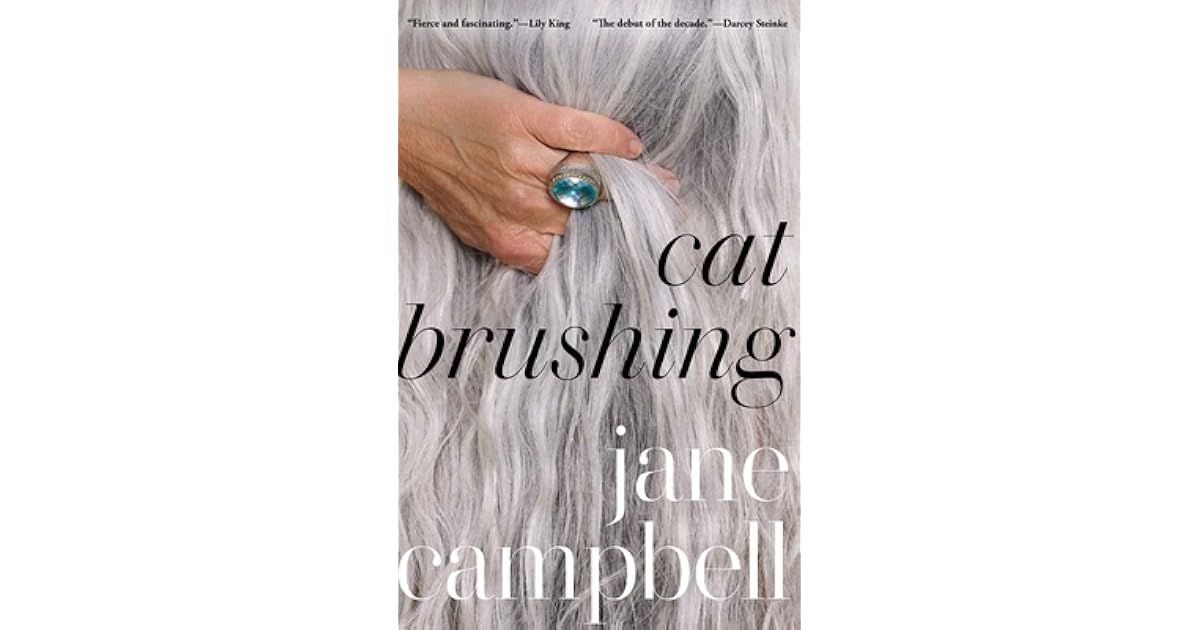 Cat Brushing by Jane Campbell