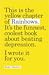 This is the yellow chapter of Rainbows. It's the funnest, coo... by Buddy Valentine