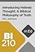 BI210 Introducing Hebraic Thought: A Biblical Philosophy of Truth