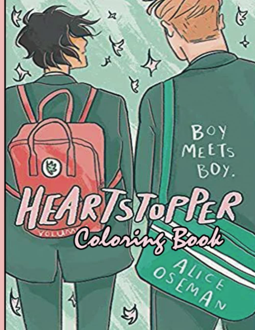 Hẻrtstoppẽr Coloring Book