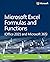 Microsoft Excel Formulas and Functions (Office 2021 and Microsoft 365) (Business Skills)