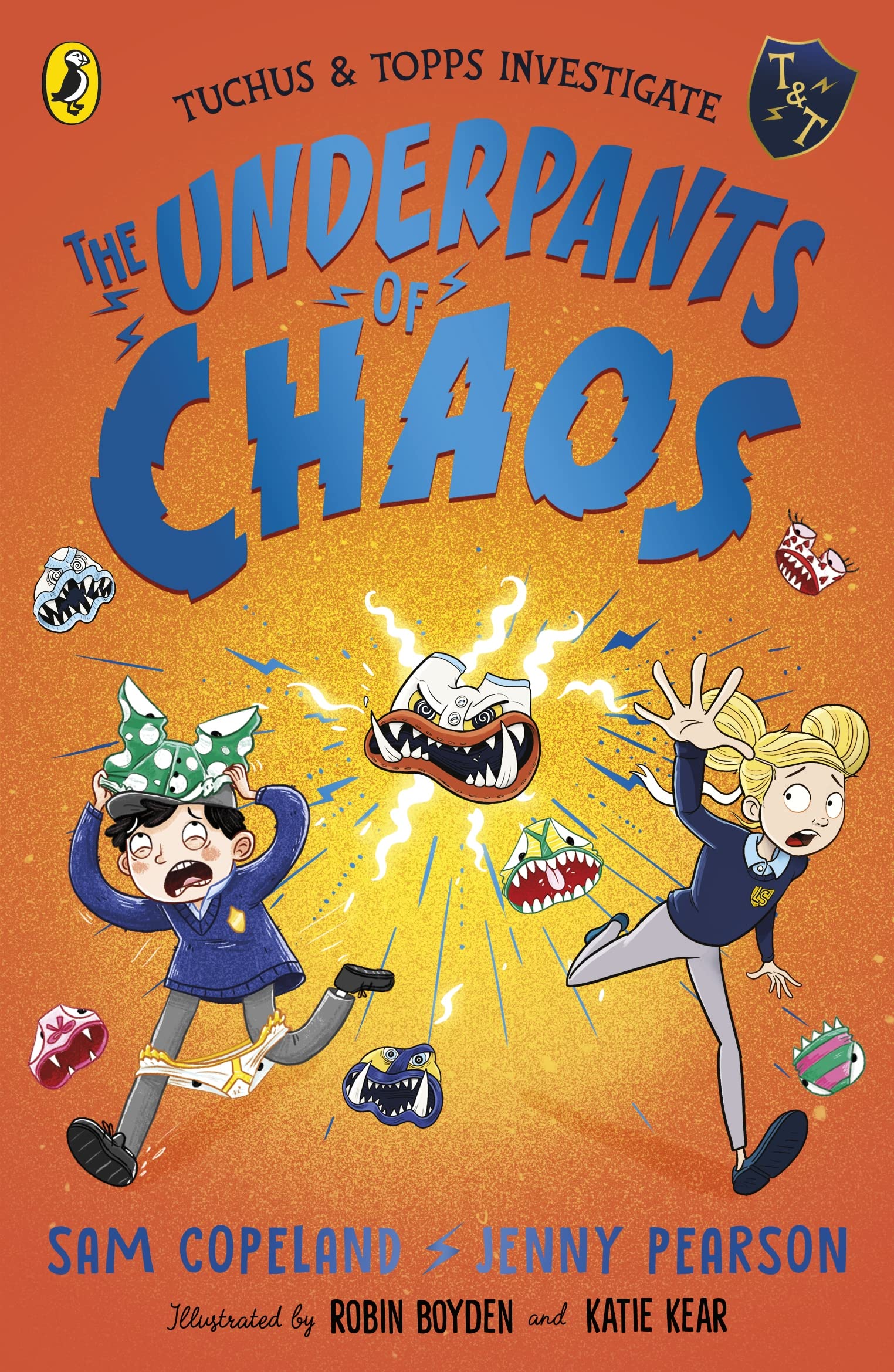 The Underpants of Chaos (Tuchus & Topps Investigate Book 1)
