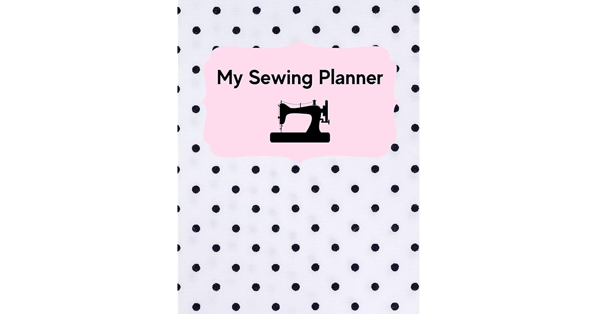 Sewing Journal & Project Book 8.5x11" A Sewing Project Journal Planner