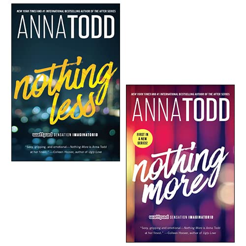 The Landon Series 2 Books Collection Set By Anna Todd(Nothing More, Nothing Less)