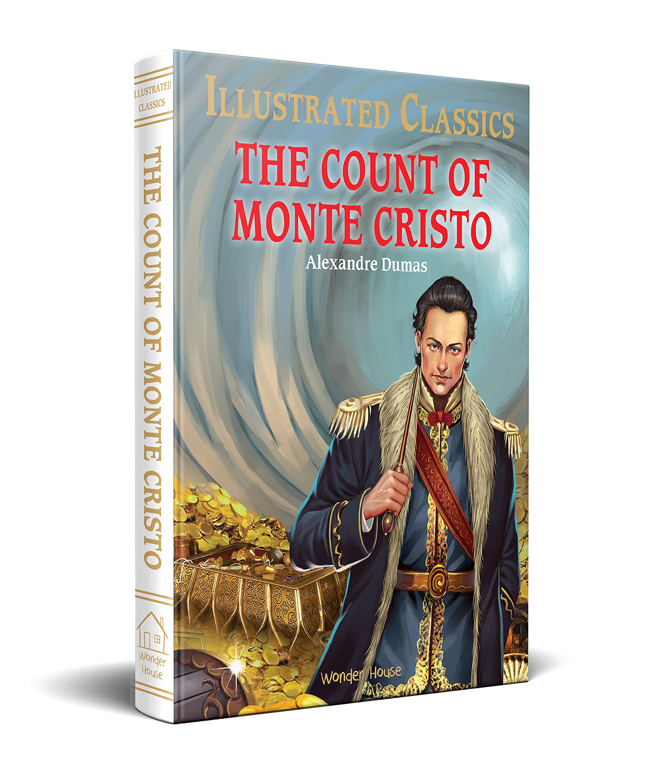 The Count of Monte Cristo : illustrated Abridged Children Classics English Novel with Review Questions (Hardcover)