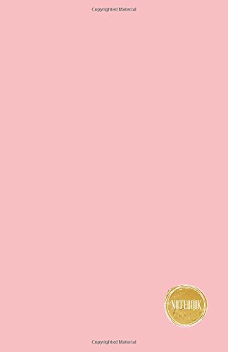 Notebook: Pink champagne, Dot grid ruled cream paper diary / journal / blank book, 5.5x8.5 in, 110 Pages: Blank notebook to write in your wisdom ... idea, special moments, or daily to-do-list (Paperback)