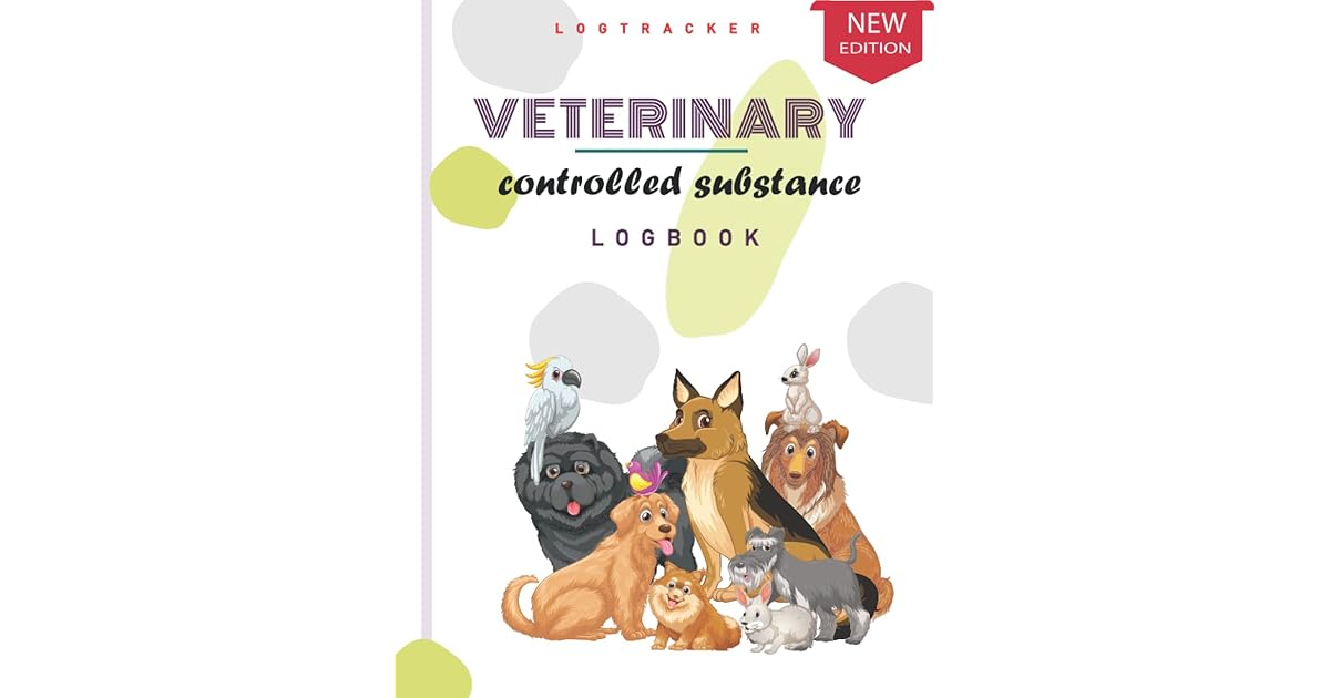 veterinary controlled substance log book veterinary log book