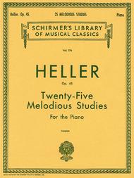 Twenty-Five Melodious Studies For the Piano: Op. 45 (Schirmer's Library of Musical Classics, Vol. 176)