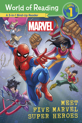World of Reading: Meet Five Marvel Super Heroes (Paperback)