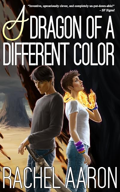 Portada de A Dragon of a Different Color, de Rachel Aaron