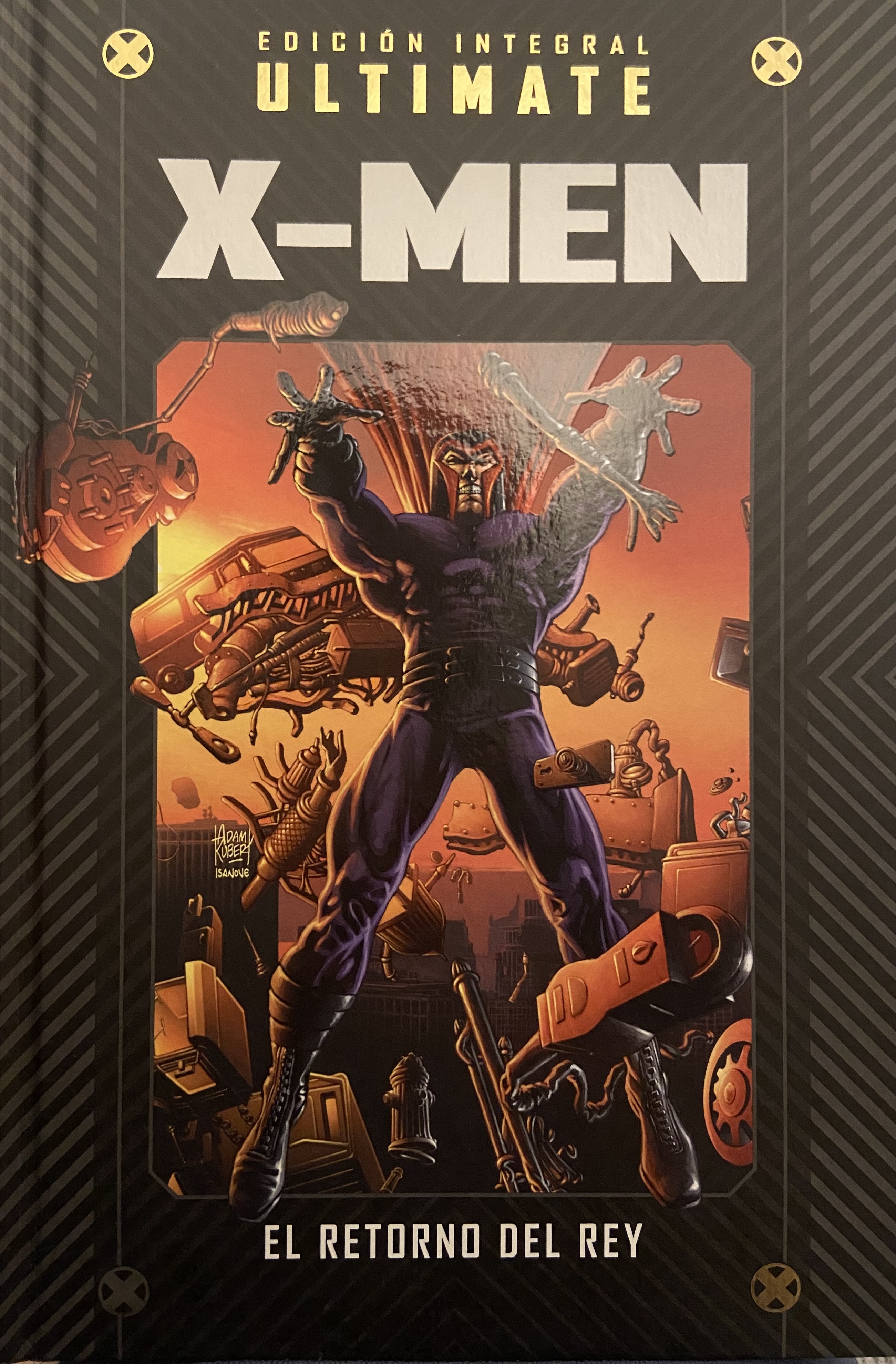 Portada de ULTIMATE 9. ULTIMATE X-MEN 3: EL RETORNO DEL REY, de Mark Millar