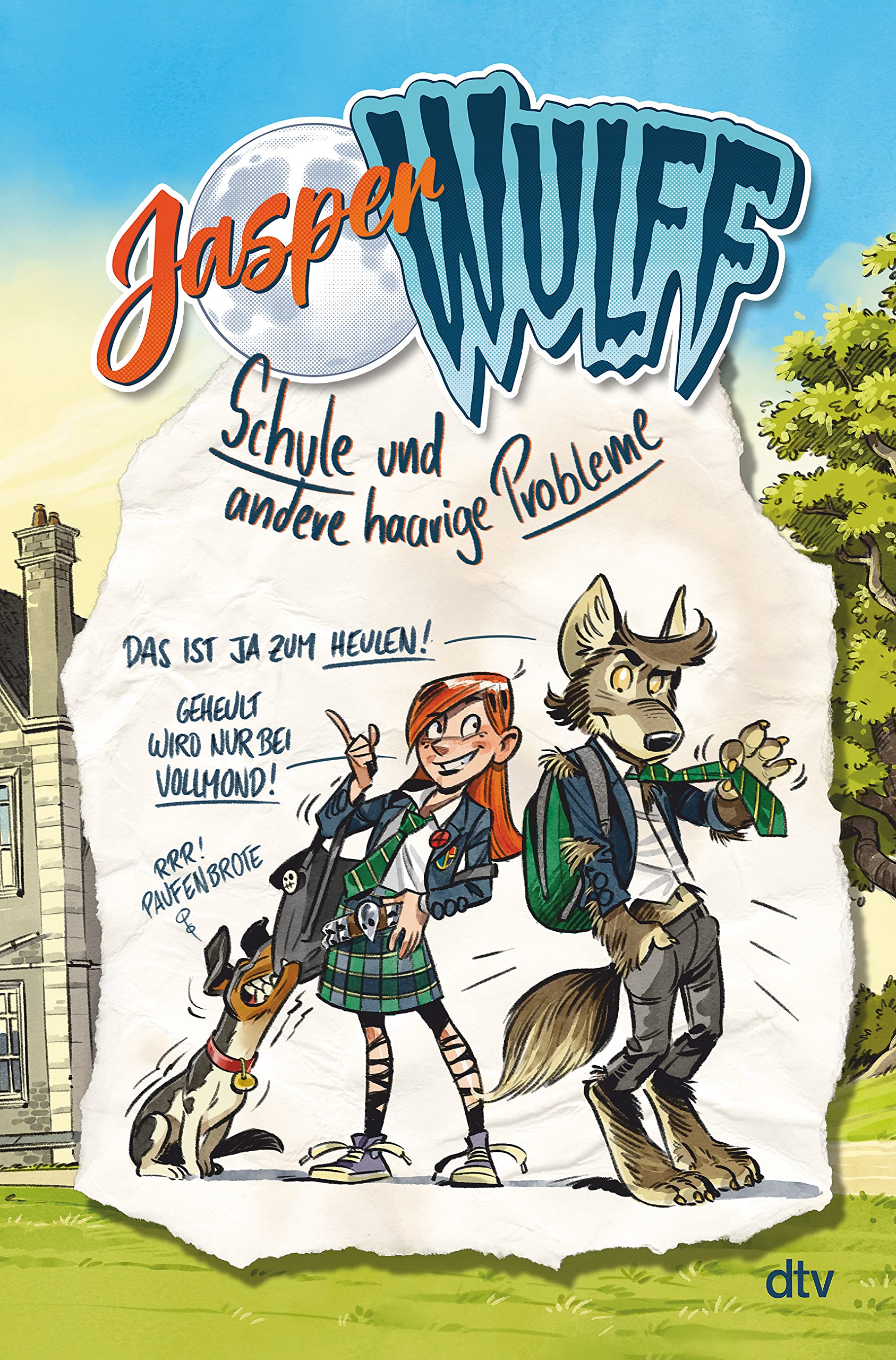 Jasper Wulff – Schule und andere haarige Probleme: Cooler Werwolf-Comicroman ab 9 (Die Jasper-Wulff-Reihe, #2)