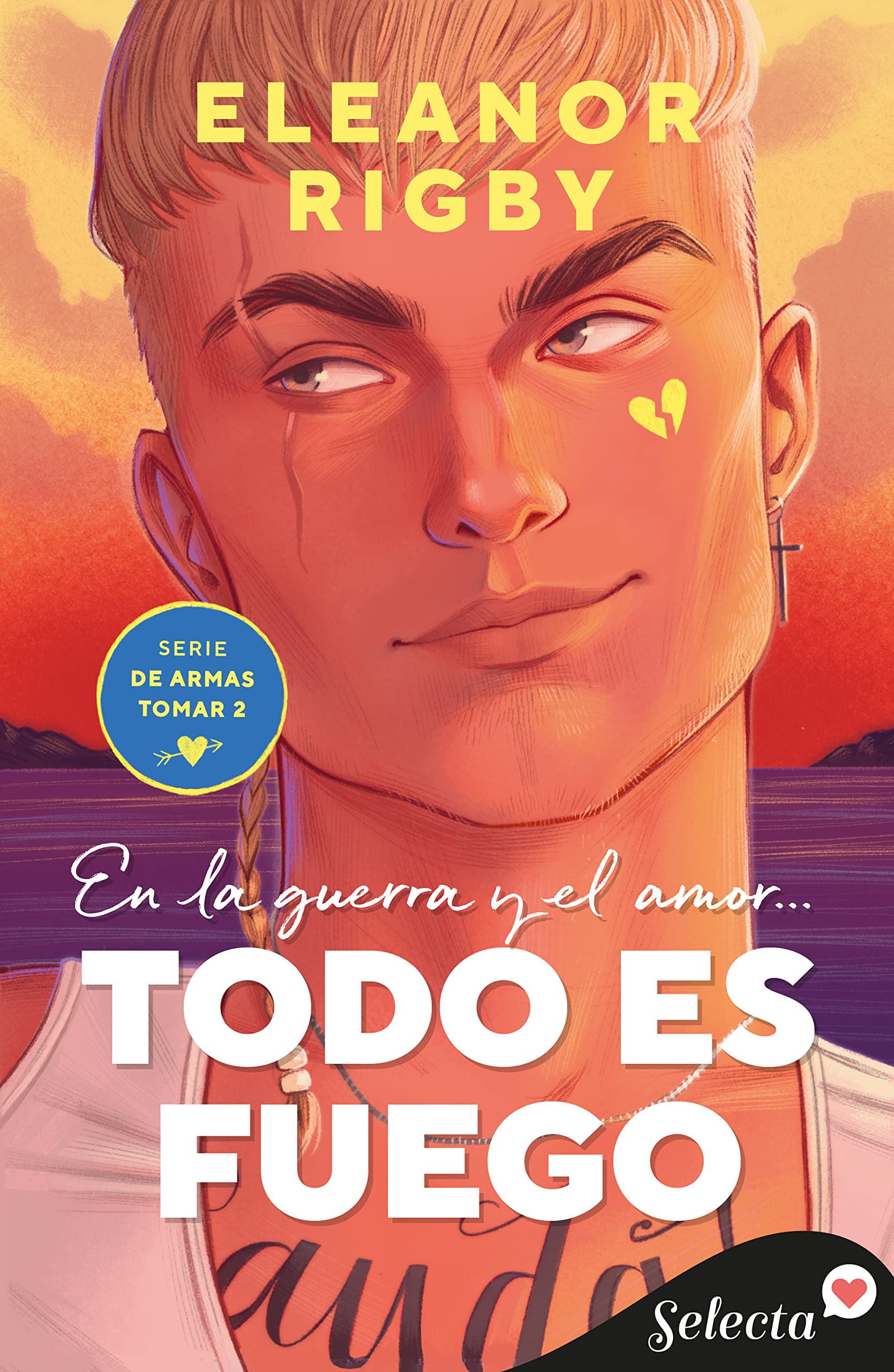 Portada de Todo es fuego, de Eleanor Rigby