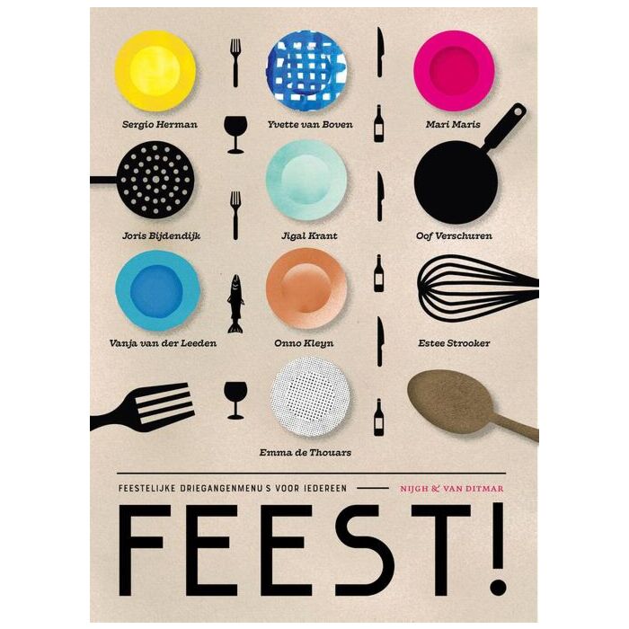 Feest! Feestelijke driegangenmenu's voor iedereen