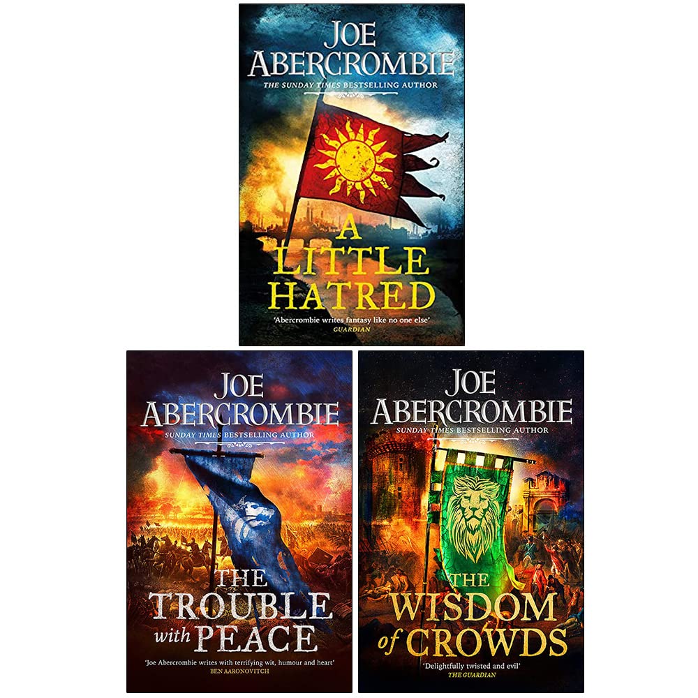 Joe Abercrombie The Age Of Madness 3 Books Collection Set (Paperback)