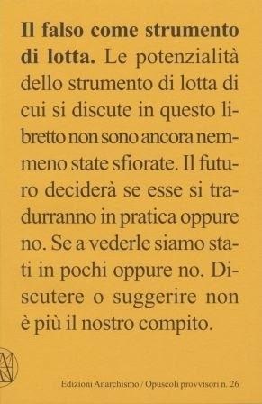 Il falso come strumento di lotta (Paperback)