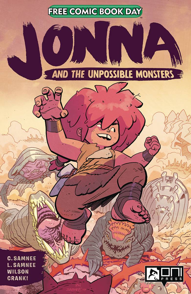 Jonna and the Unpossible Monsters - Free Comic Book Day 2022